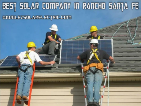 Best Solar Company in Rancho Santa Fe
