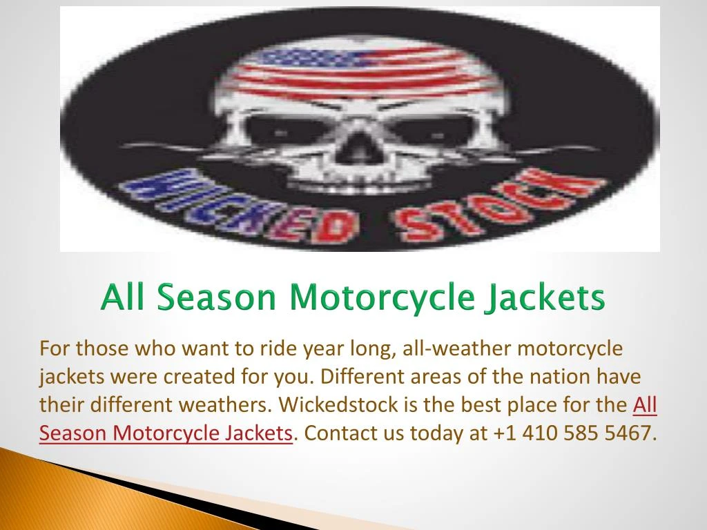 all season motorcycle jackets