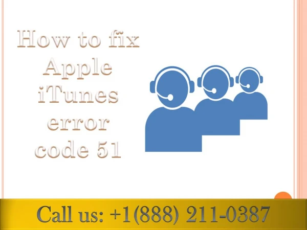 how to fix Apple itunes error code 51