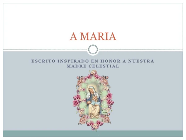 A MarÃ­a