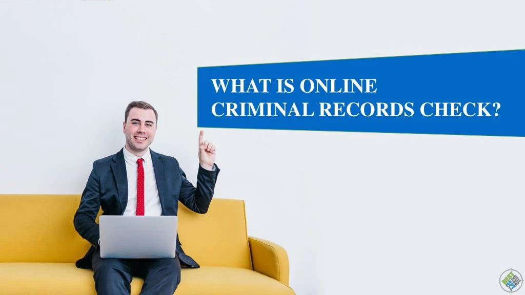 what is online criminal records check