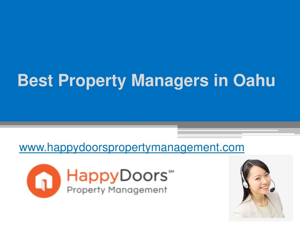 best property managers in oahu