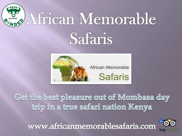 Get the best pleasure out of Mombasa day trip in a true safari nation Kenya