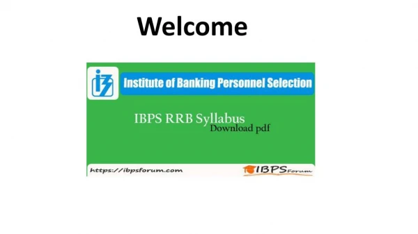 Download IBPS RRB Syllabus 2018- Topic Wise RRB Pre Exam Pattern/ Syllabus
