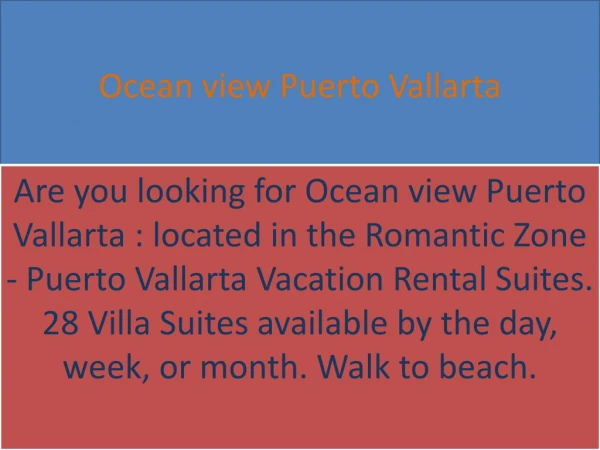 Ocean view Puerto Vallarta