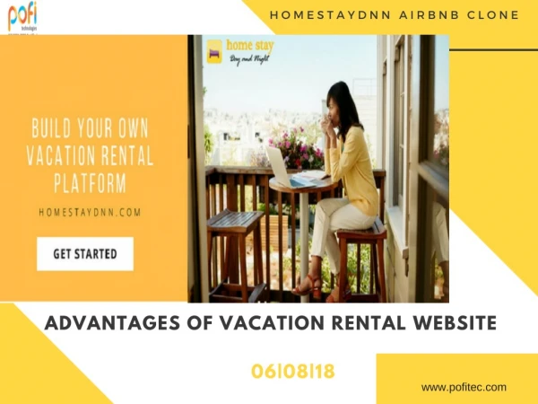 Advantages of using vacation rental website| HomestayDNN airbnb clone