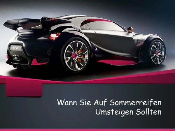 wann sie auf sommerreifen umsteigen sollten