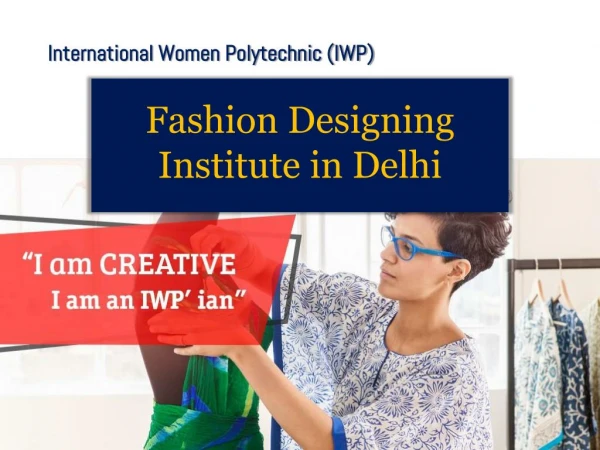 Fashion Designing Institute in Delhi