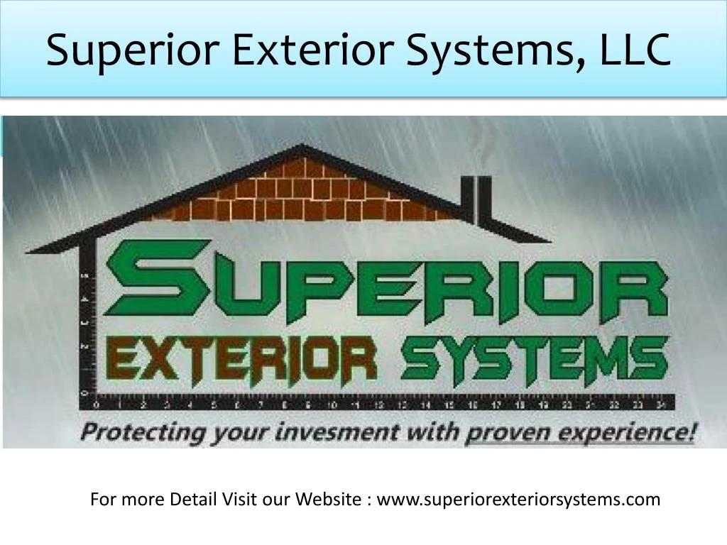superior exterior systems llc