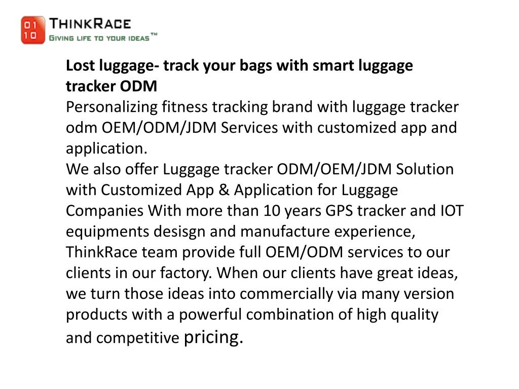 l ost luggage track your bags with smart luggage