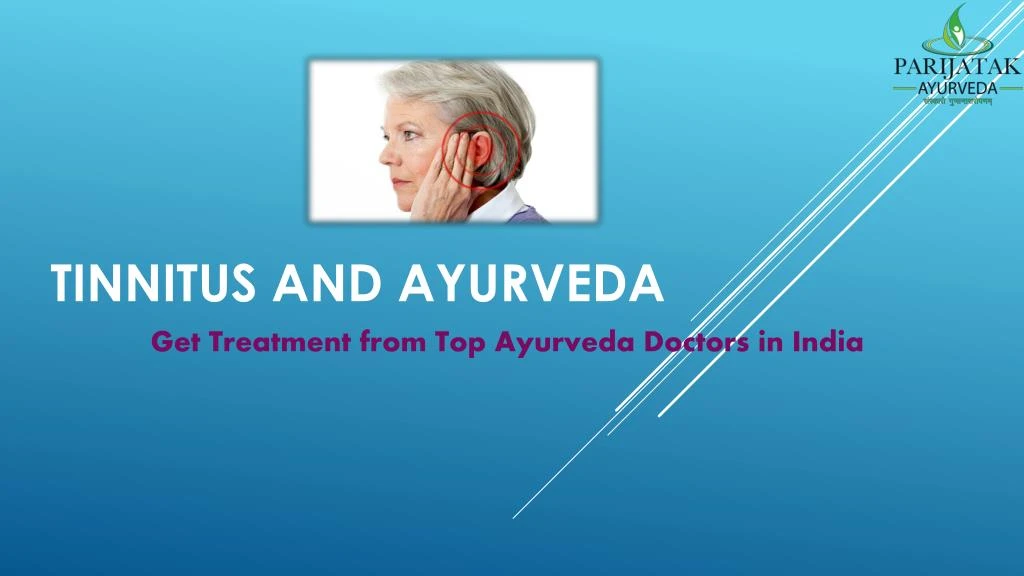 tinnitus and ayurveda