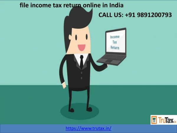 How to file income tax return online in India? 098 91 200793