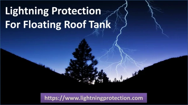 Lightning Protection For Floating Roof Tank