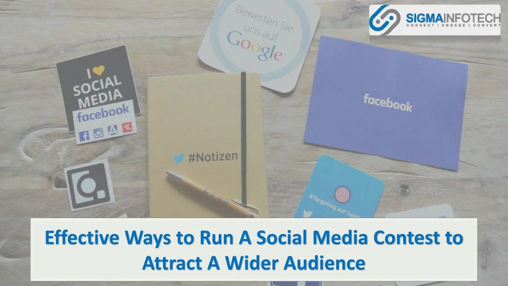 effective ways to run a social media contest