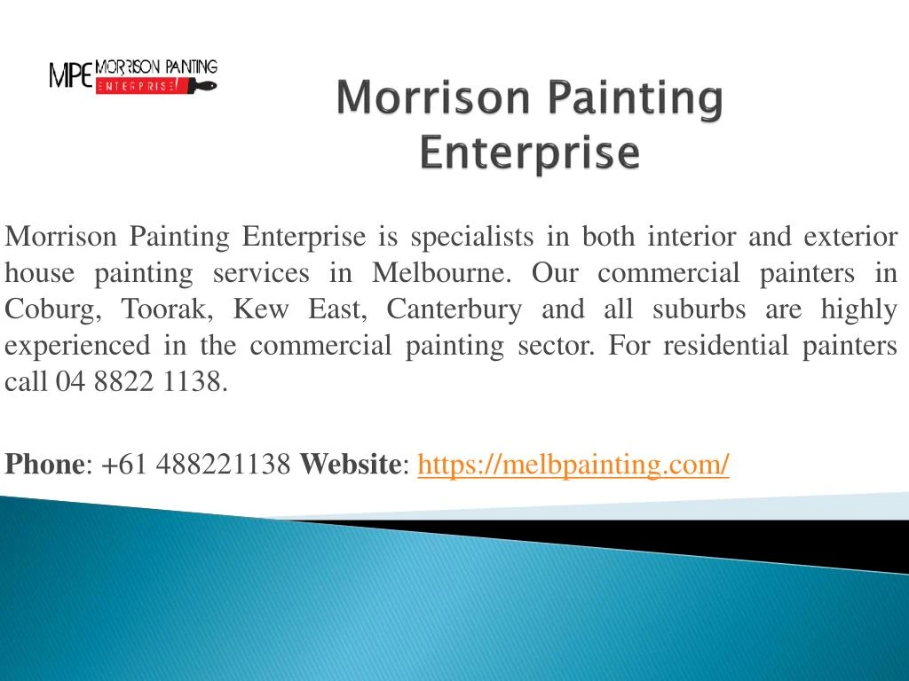 morrison painting enterprise