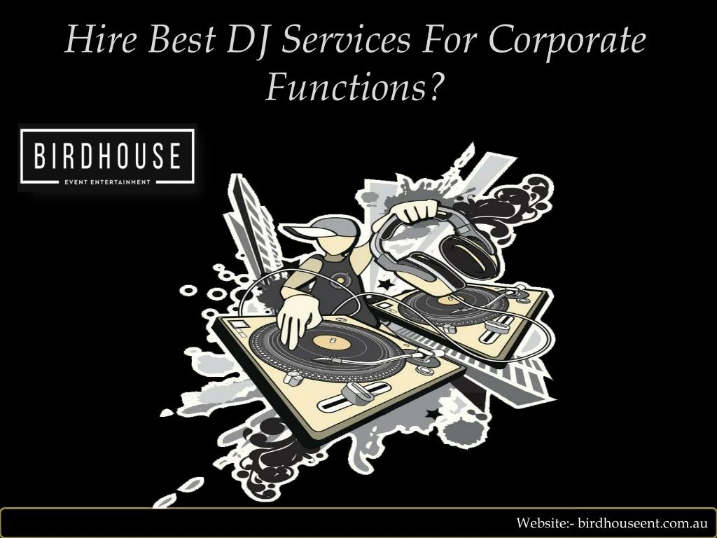 hire best dj services for corporate functions