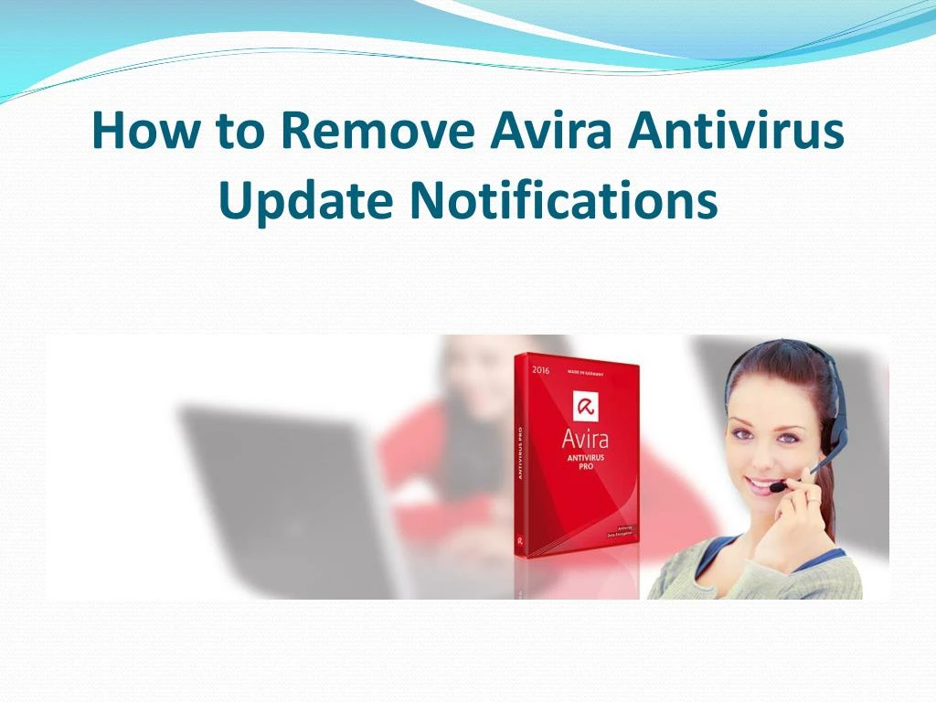 how to remove avira antivirus update notifications