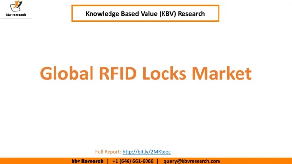 RFID Locks Market to reach a market size of $12.4 billion by 2024