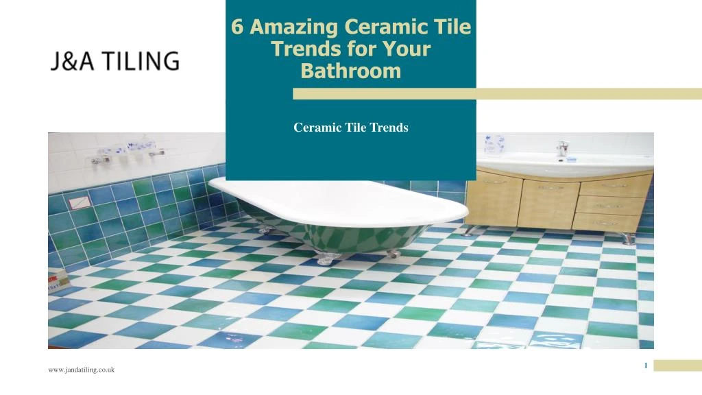 6 amazing ceramic tile trends for your bathroom