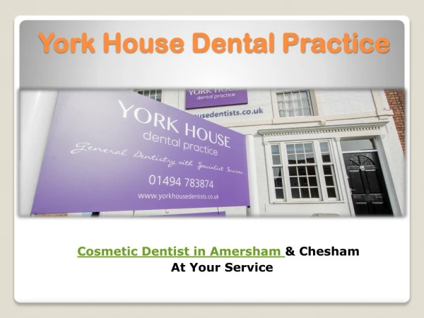 Cosmetic Dentist Amersham