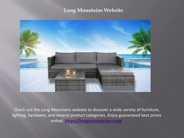 Long Mountains Website