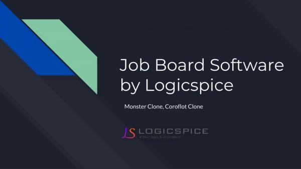 Job Portal Script By Logicspice