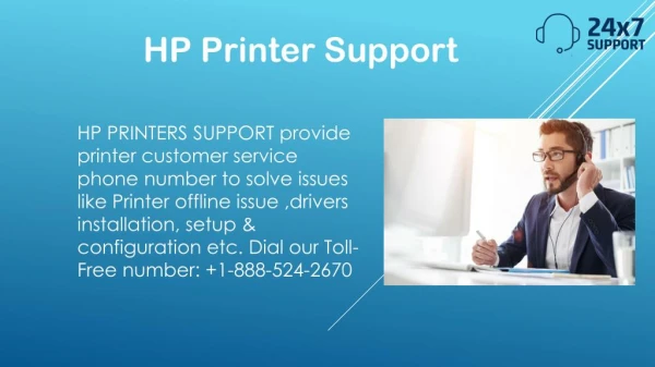 Hp Printer Support 1-888-524-2670