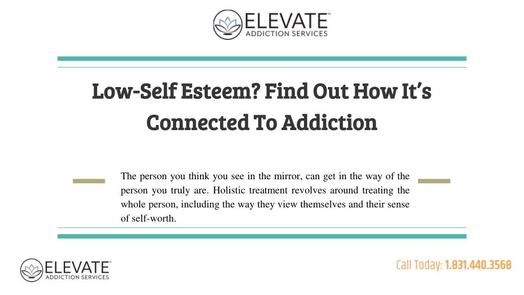 low self esteem find out how it s connected to addiction