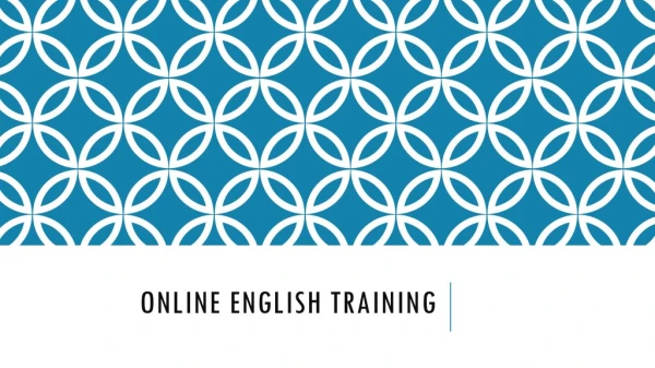 Online English Program