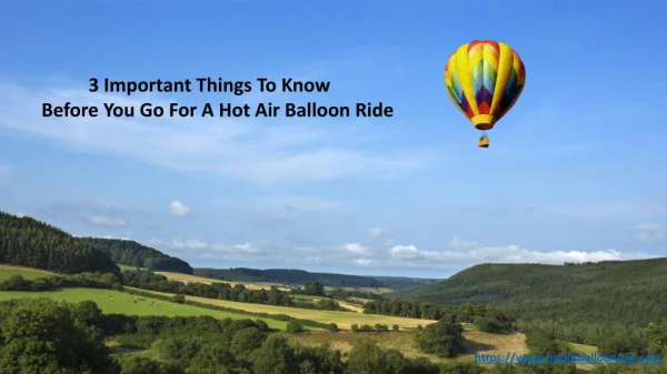 3 Important Things You Must Know Before Hot Air Balloon Ride - Balloon Ride in Dubai, UAE