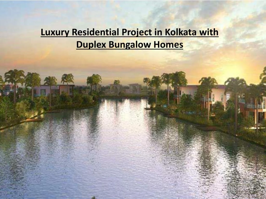 luxury residential p roject in kolkata with