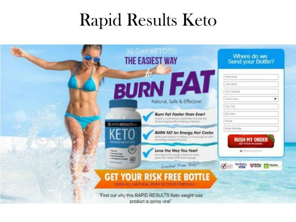 Rapid Results Keto