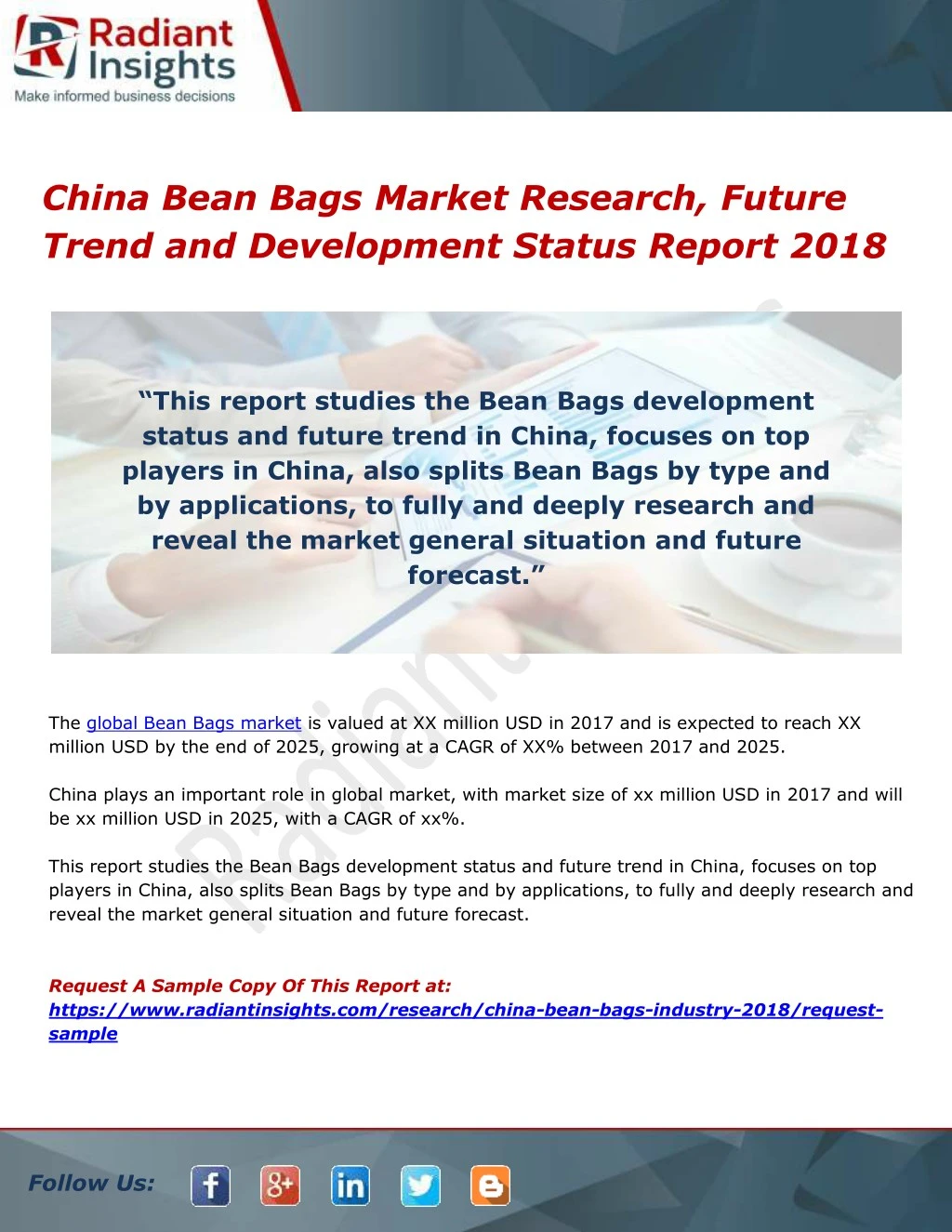 china bean bags market research future trend