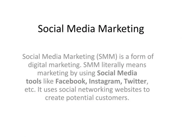 Social Media Marketing Agency In Houston
