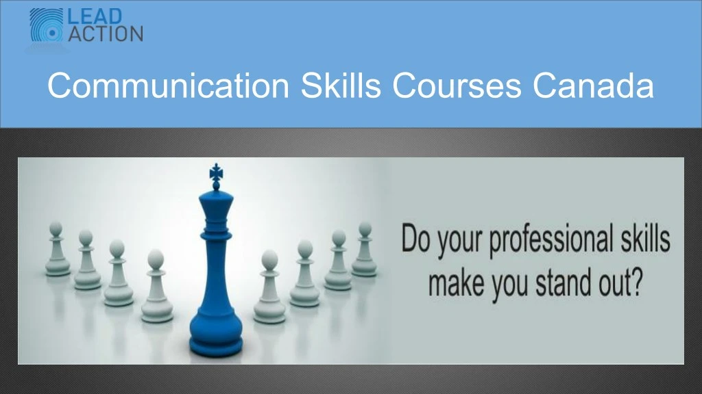 communication skills courses canada
