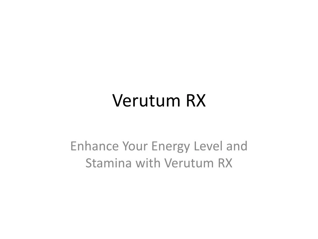 verutum rx