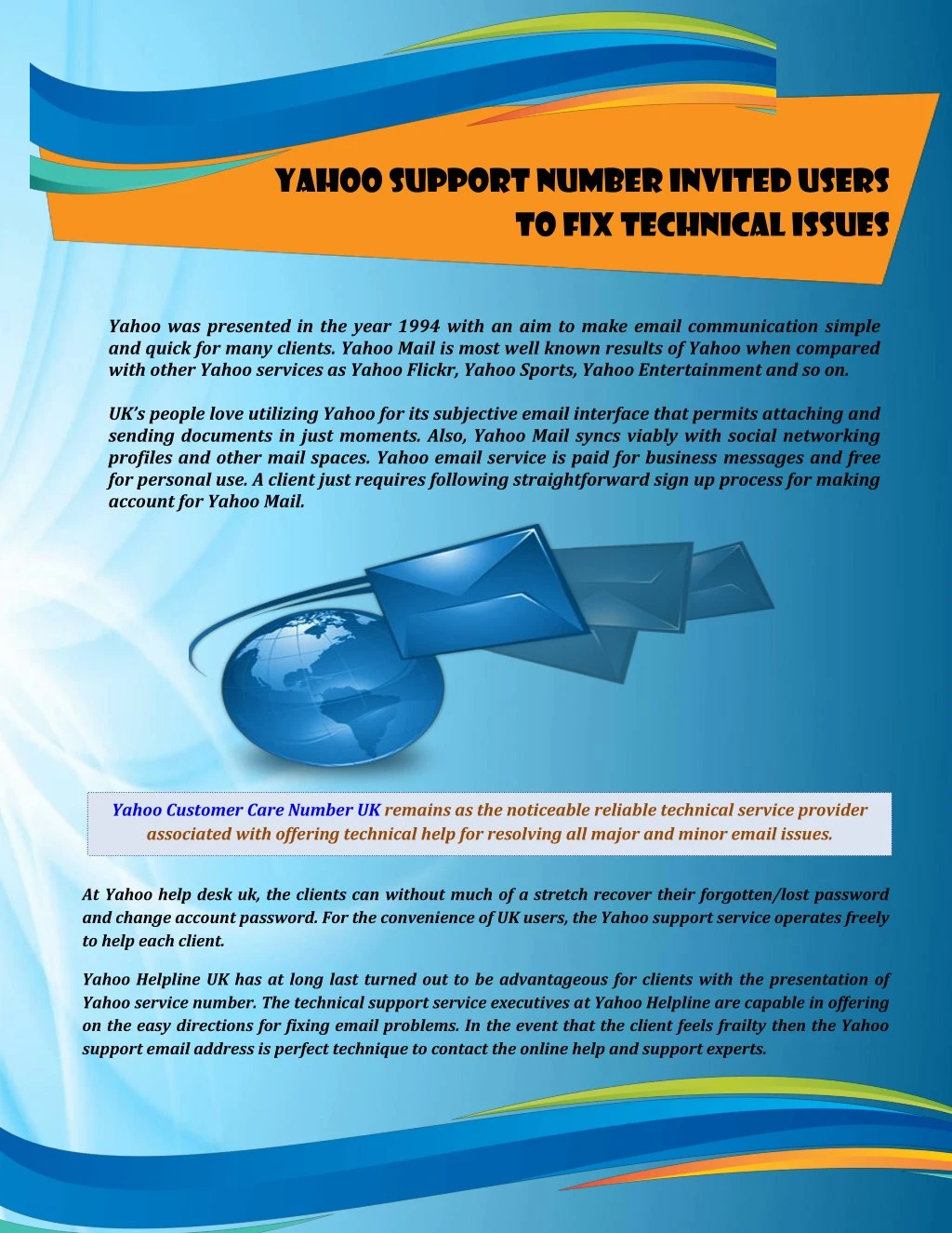 yahoo support number invited users