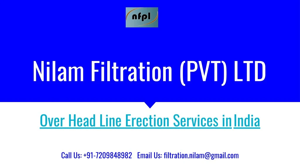 nilam filtration pvt ltd