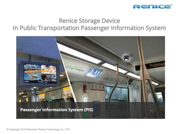 Renice SSD for Public Transportation Passenger Information System