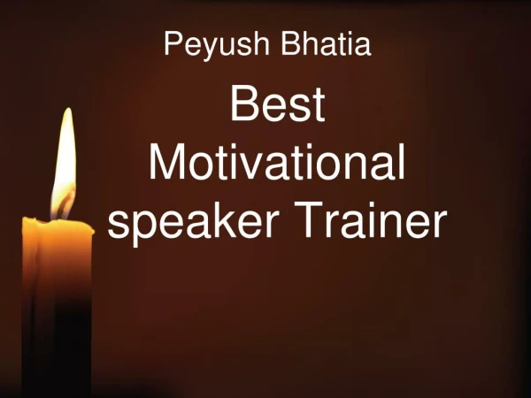 Motivational speaker training in Delhi Ncr
