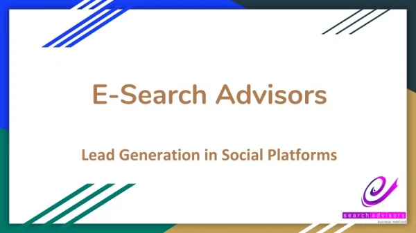 Lead Generation in Social Platforms