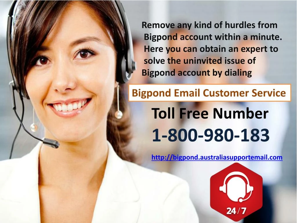 remove any kind of hurdles from bigpond account