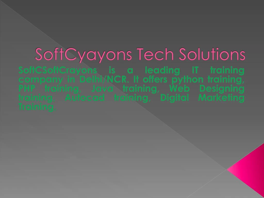 softcyayons tech solutions