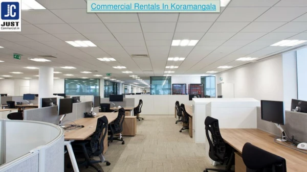 Commercial Rentals in koramangala