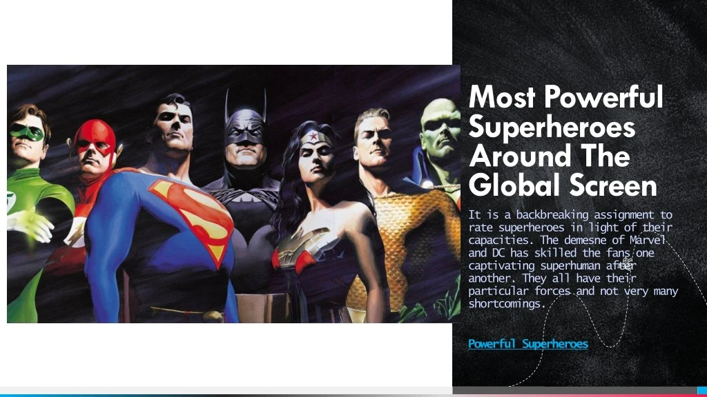 most powerful superheroes around the global