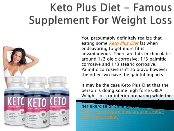 Keto Plus Diet - How It Work For Weight Losing