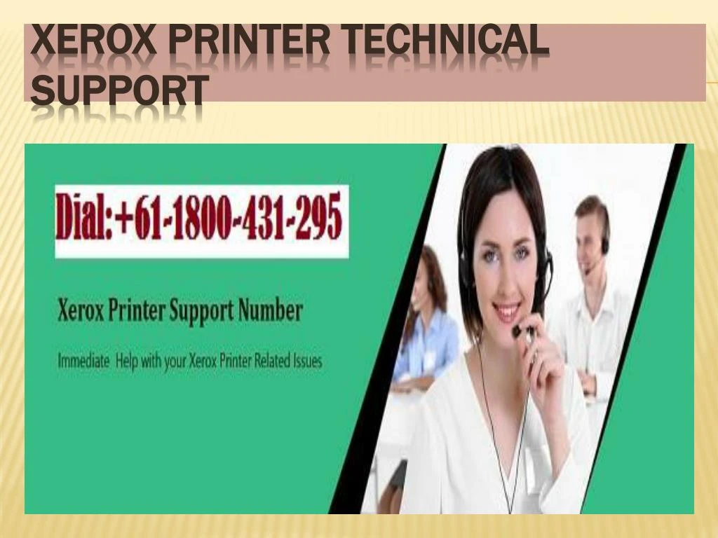 xerox printer technical support