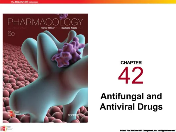 Antifungal and Antiviral Drugs