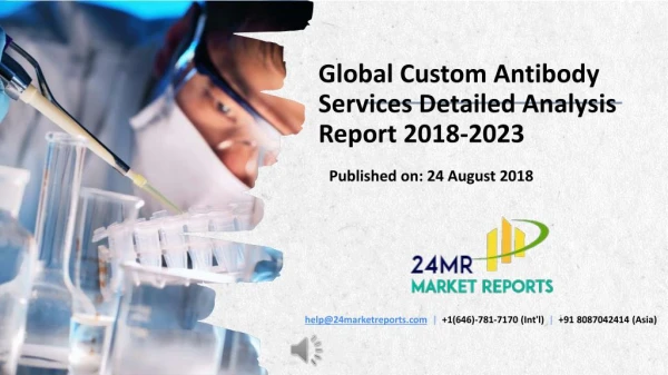 Global Custom Antibody Services Detailed Analysis Report 2018-2023