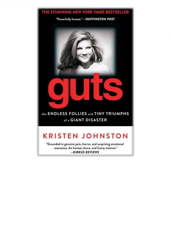 [PDF] Free Download Guts By Kristen Johnston